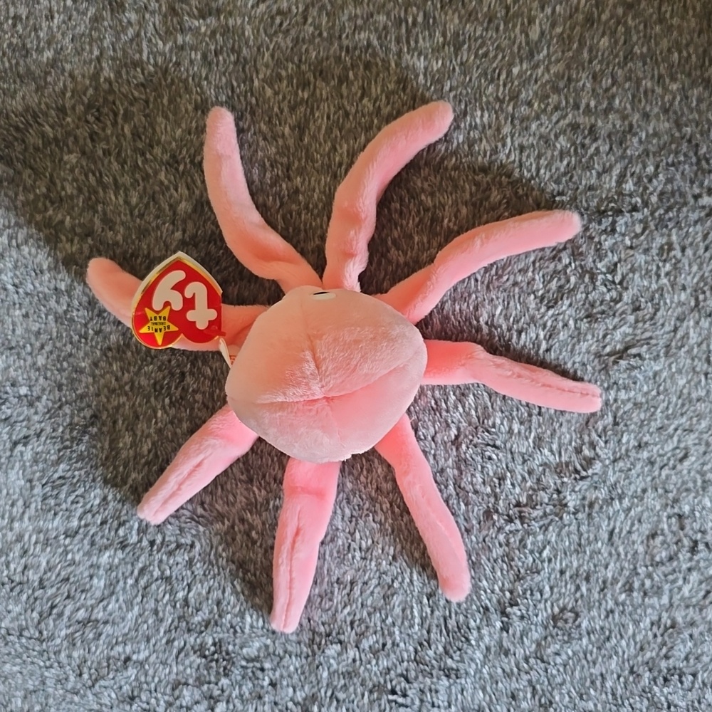 Inky 🐙4th/3rd Gen Ty Beanie Baby Octopus🐙 Toy Rare Collectible NWT PVC Pellets - Picture 9 of 12